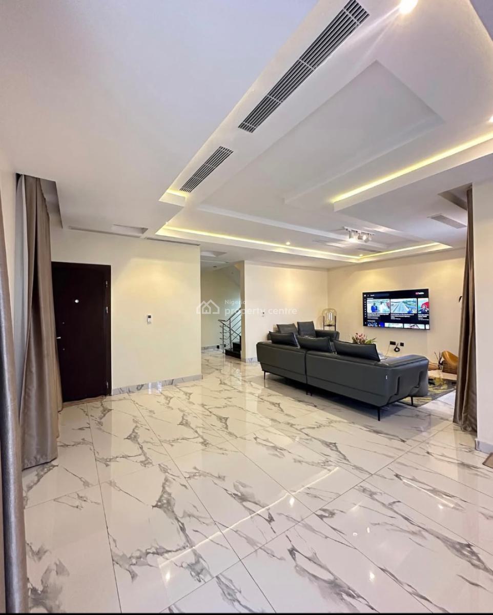 Newly Built 4 Bedroom Terrace Duplex with a Bq, New Road By Chevron, Lekki, Lagos, Terraced Duplex for Sale