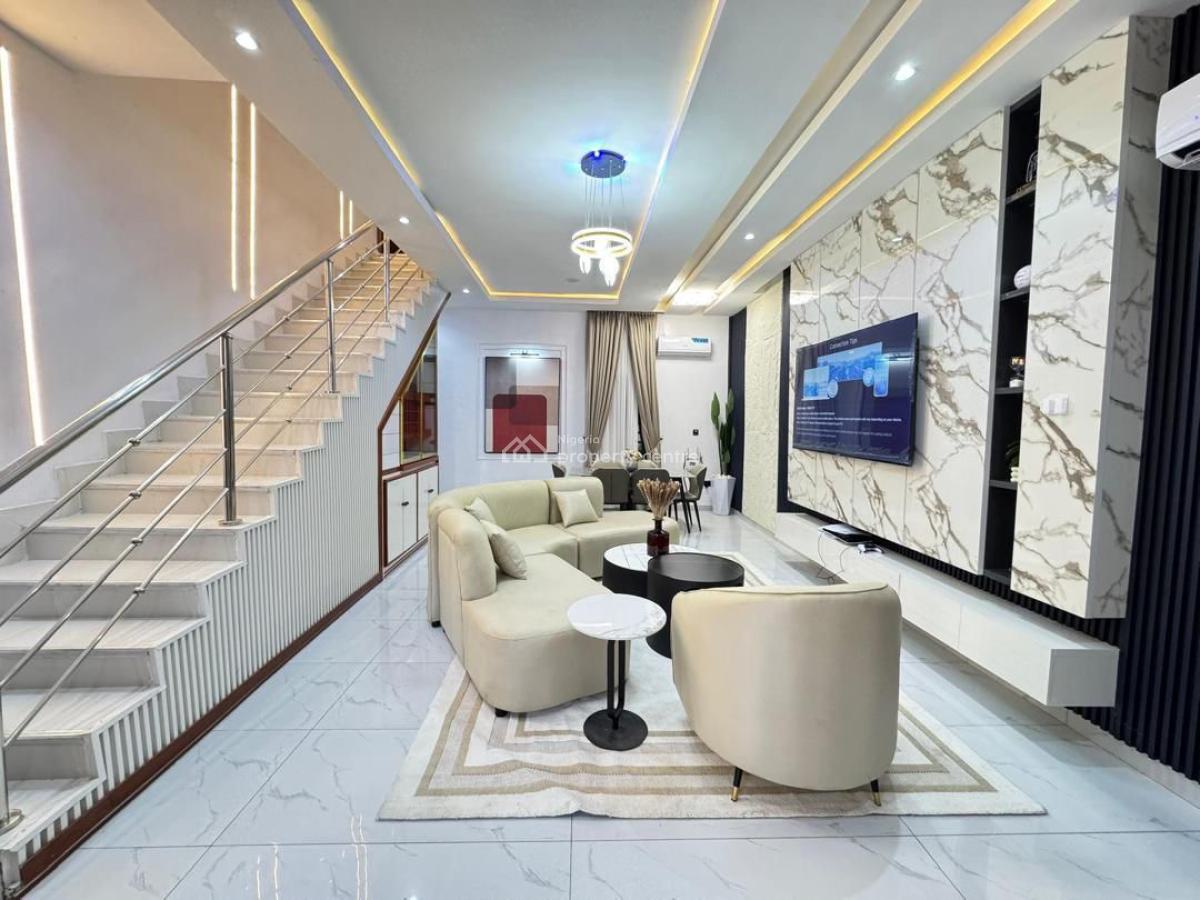 4 Bedroom Duplex Self Compound, Ikate, Lekki, Lagos, Detached Duplex Short Let