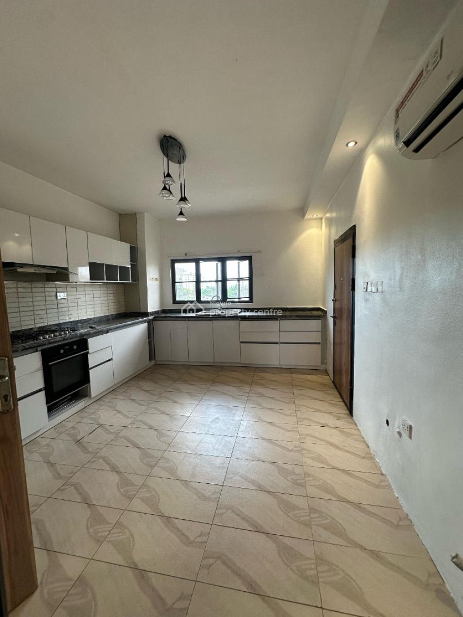 Fully Serviced 3bedroom Apartment with a Bq and Gym, Off Alfred Rewane, Ikoyi, Lagos, Flat / Apartment for Rent