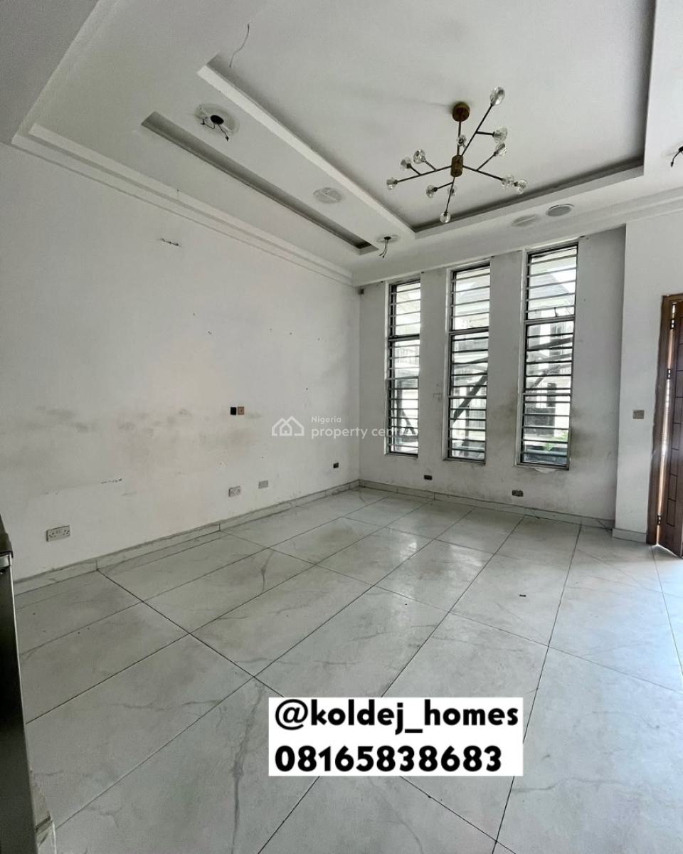 4 Bedroom Semi Detached Duplex with Bq, Chevron, Lekki, Lagos, Semi-detached Duplex for Rent
