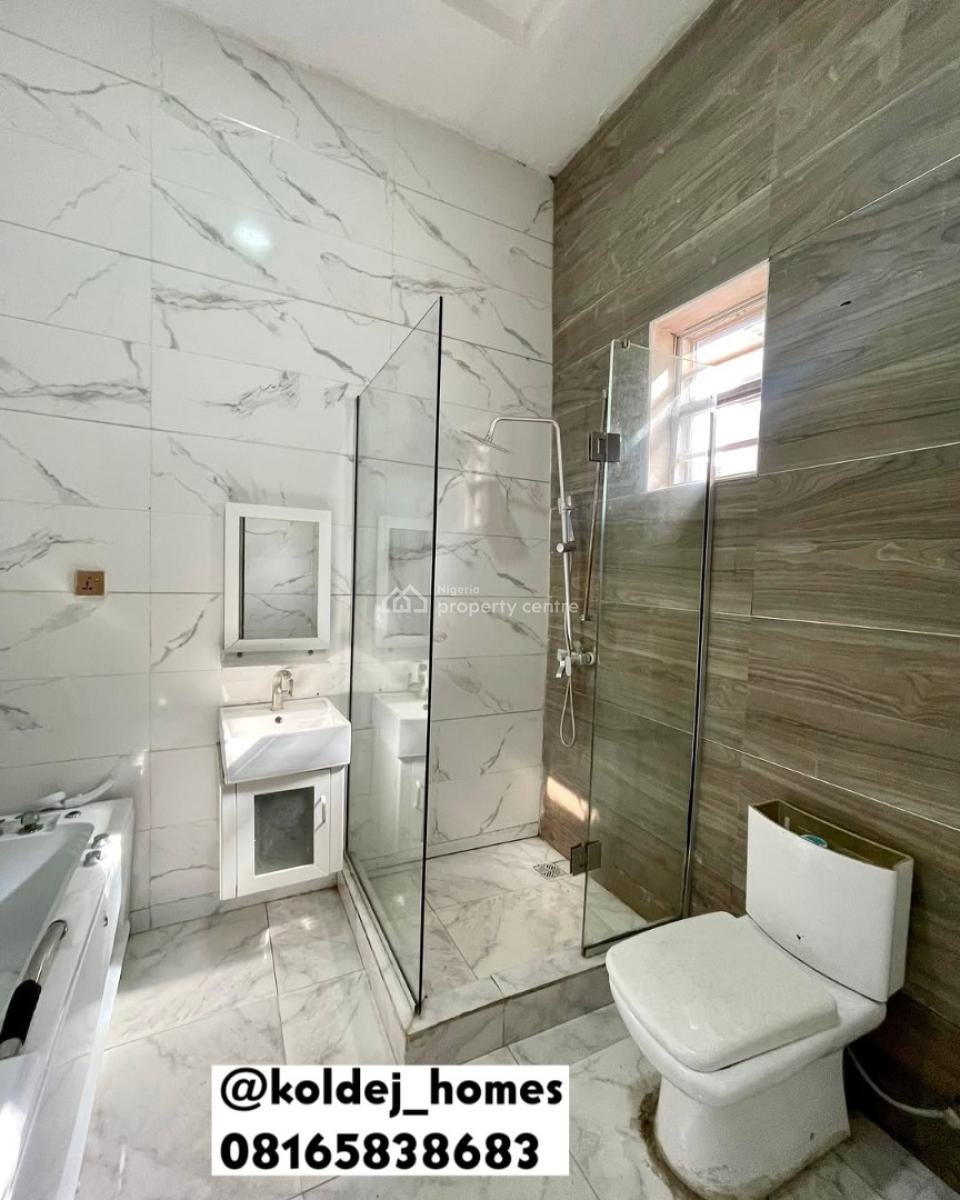 4 Bedroom Semi Detached Duplex with Bq, Chevron, Lekki, Lagos, Semi-detached Duplex for Rent