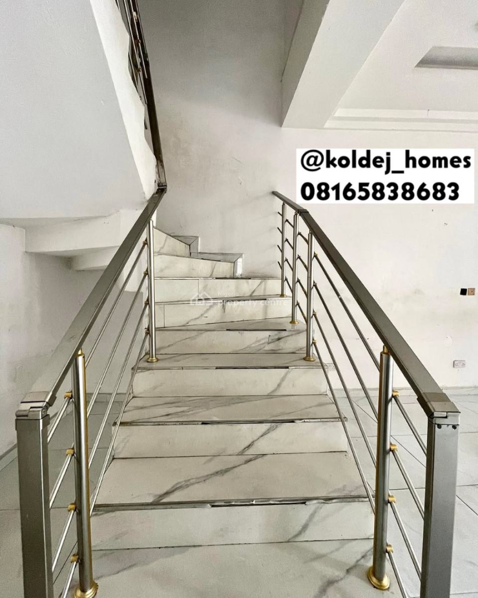 4 Bedroom Semi Detached Duplex with Bq, Chevron, Lekki, Lagos, Semi-detached Duplex for Rent