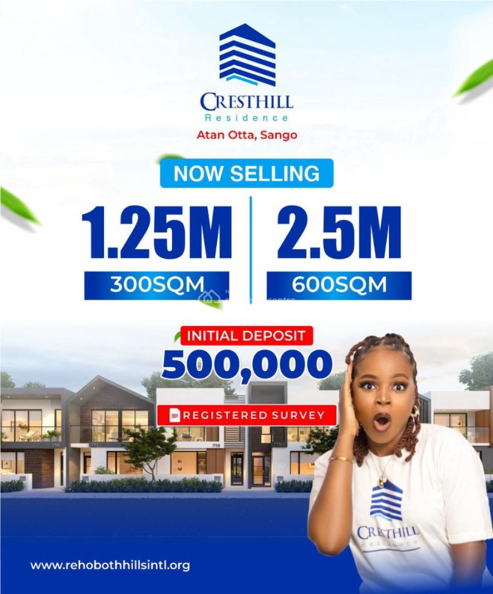 Hundred Percent Dry Land, Ado Odo, Otta, Ado-odo/ota, Ogun, Residential Land for Sale