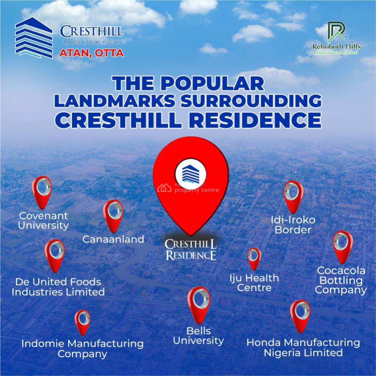 Hundred Percent Dry Land, Ado Odo, Otta, Ado-odo/ota, Ogun, Residential Land for Sale