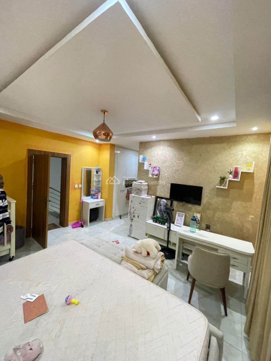 Furnished and Serviced 4 Bedroom Terrace Duplex +bq and Inverter in an, Mabushi, Abuja, Terraced Duplex for Rent