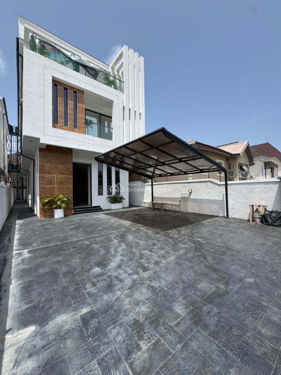 Contemporary 5 Bedroom Detached Duplex with Bq, Idado, Lekki, Lagos, Detached Duplex for Sale