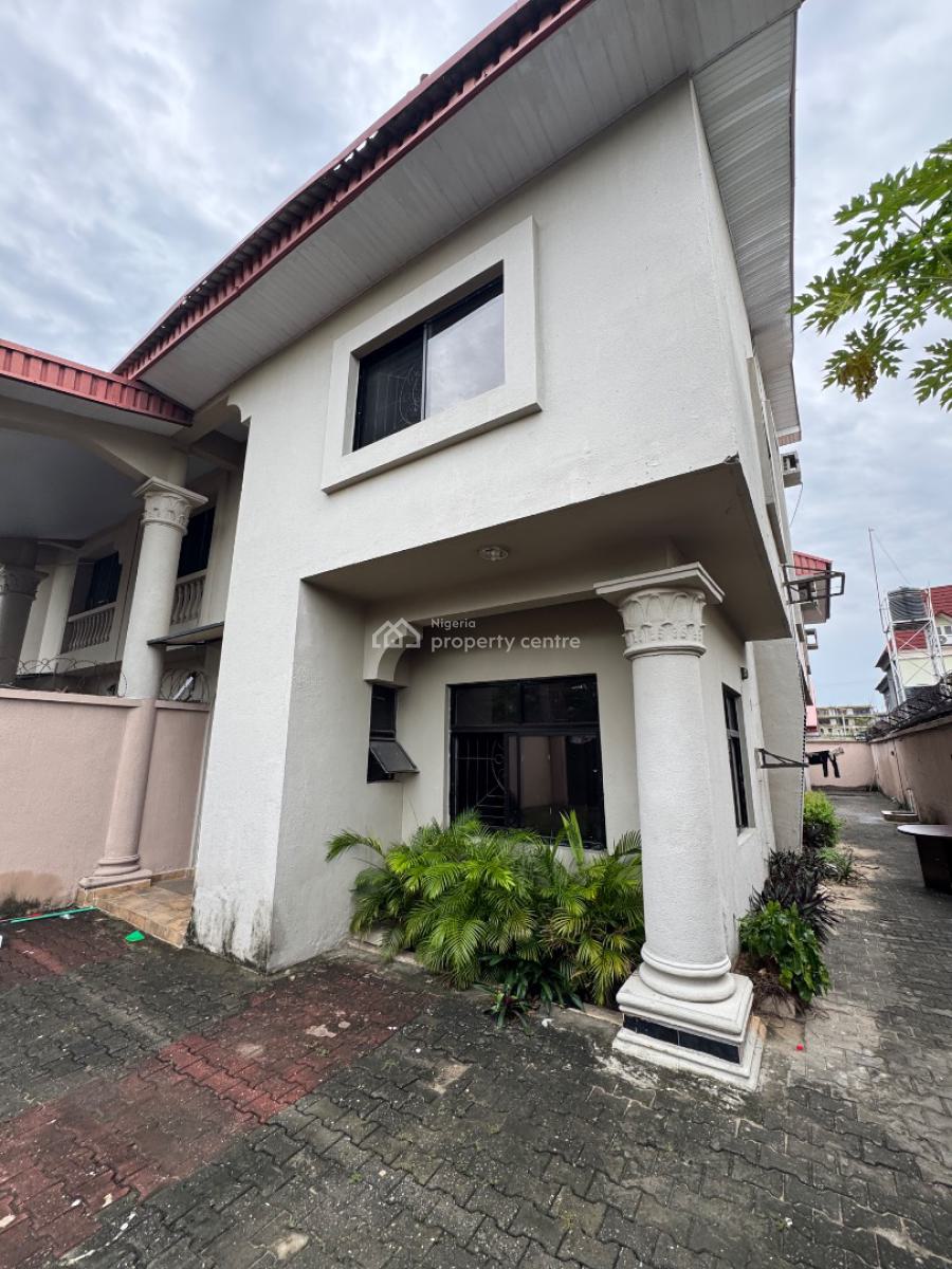 a 4 Bedrooms Semi Detached House with Bq Suitable for Commercial Use, Fola Osibo, Lekki Phase 1, Lekki, Lagos, Semi-detached Duplex for Rent