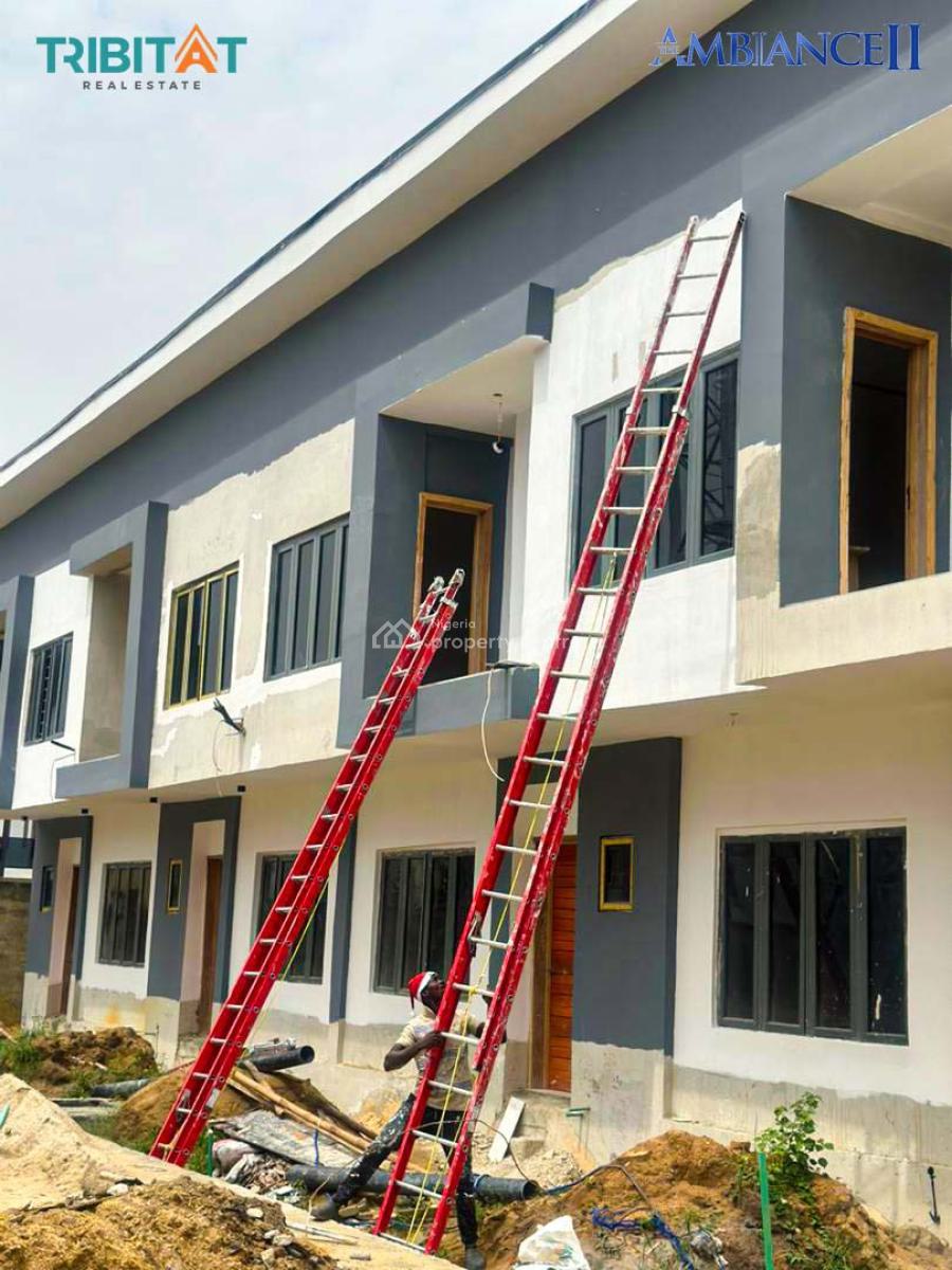 Smart Luxury 3 Bedroom Terrace Duplex with Bq, Oko Ado , Lagos Business School, Ado, Ajah, Lagos, Terraced Duplex for Sale
