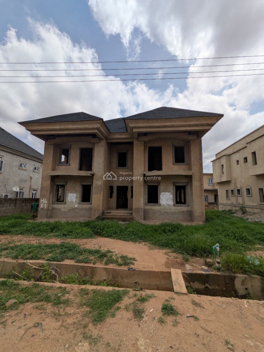 Spacious 4 Bedroom Fully Detached Duplex with Bq, Wumba, Apo, Abuja, Detached Duplex for Sale