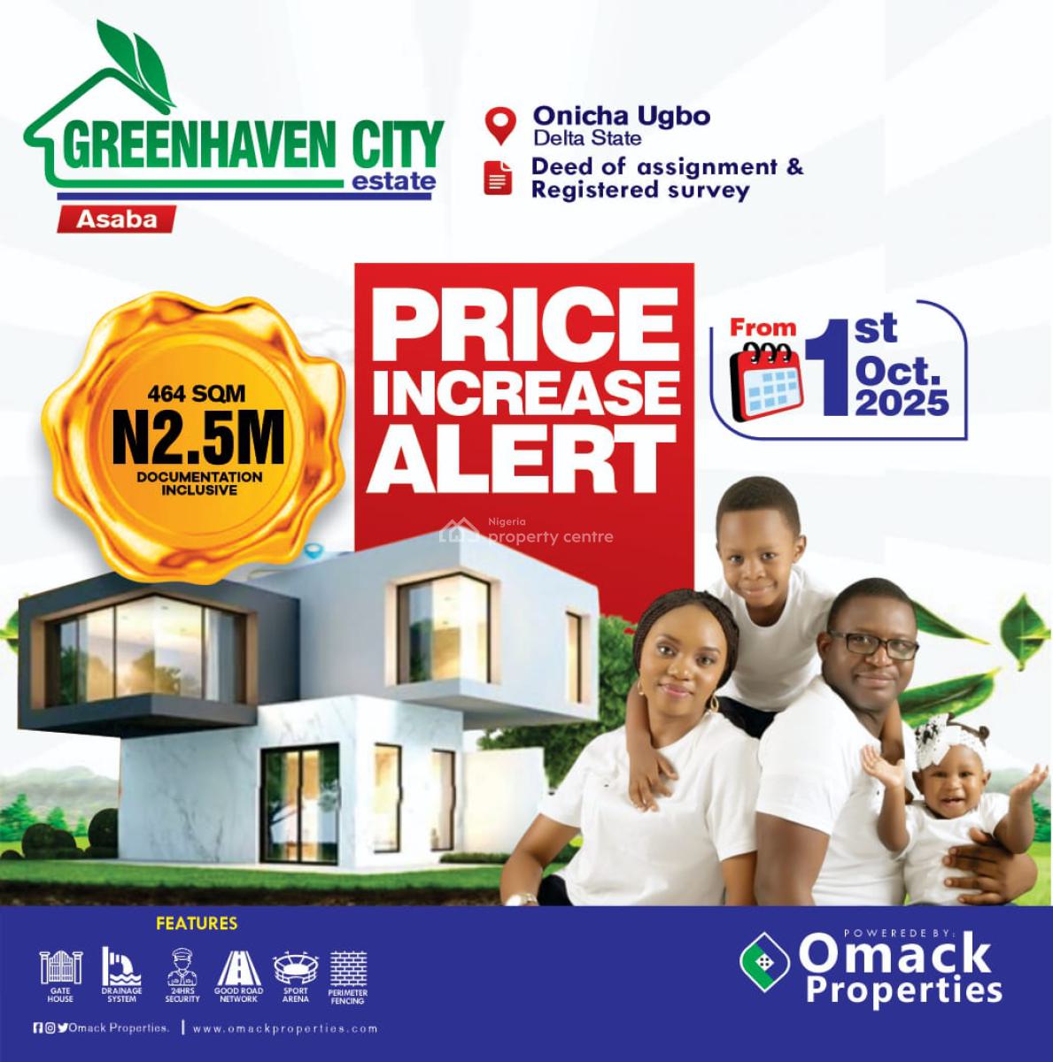 Most Affordable Estate Very Close to The Road, Greenhaven Estate Onichugbo Off Benin Asaba Express Road, Aniocha South, Delta, Mixed-use Land for Sale