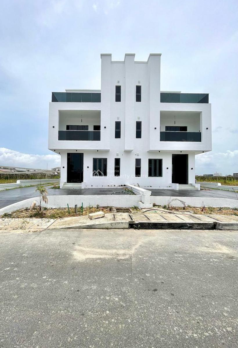 Perfectly Perched 5 Bedroom Semi-detached Luxury Smart Home, Lekki, Lagos, House for Sale