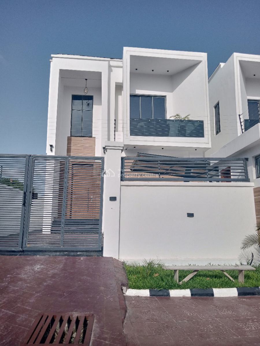 Luxury 5 Bedroom with Pool Bq Secured Estate, Chevron Drive, Lekki, Lagos, Detached Duplex for Sale