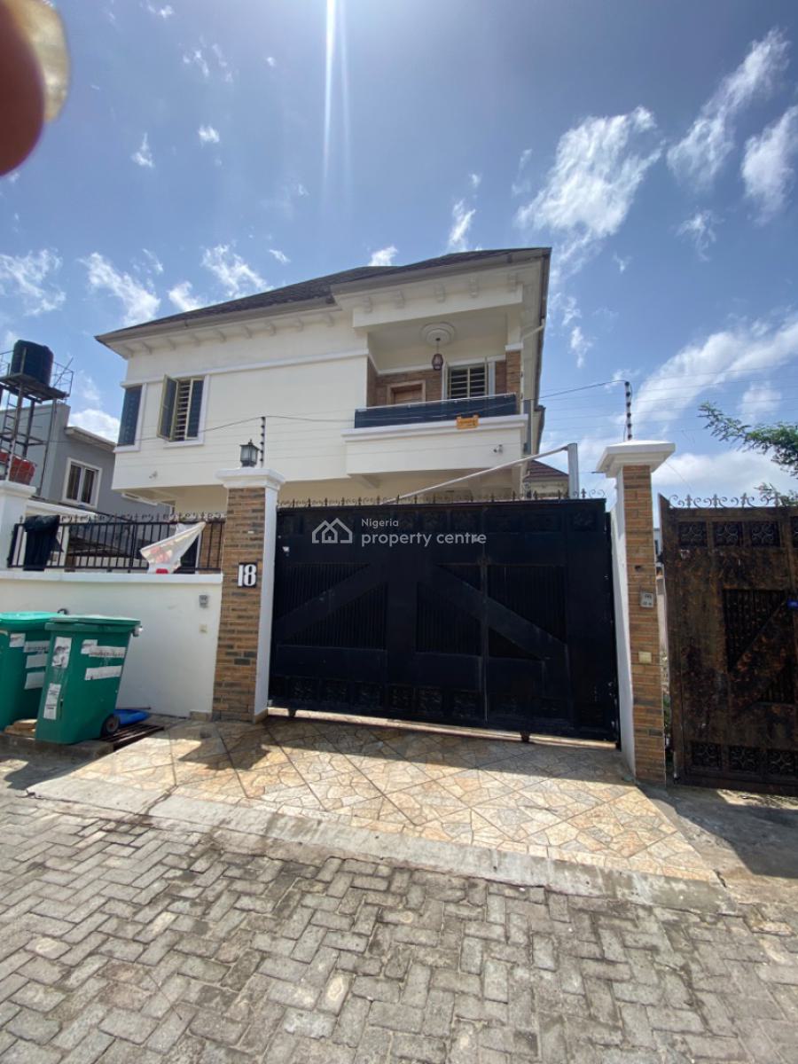 Stand Alone 5 Bedrooms Fully Detached Duplex with Bq, Secured Estate/agungi Lekki, Agungi, Lekki, Lagos, Detached Duplex for Rent