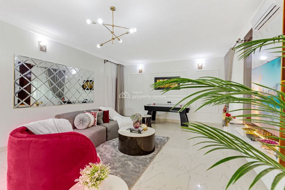 4 Bedroom Fully Furnished, Off Meadow Hall Street, Ikate Elegushi, Lekki, Lagos, Flat / Apartment for Rent