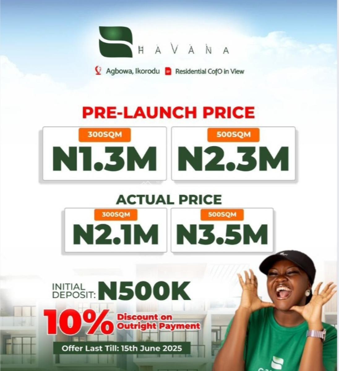 Affordable Cofo Estate Land in a Fast Developing Environment, Agbowa, Ikorodu, Lagos, Residential Land for Sale