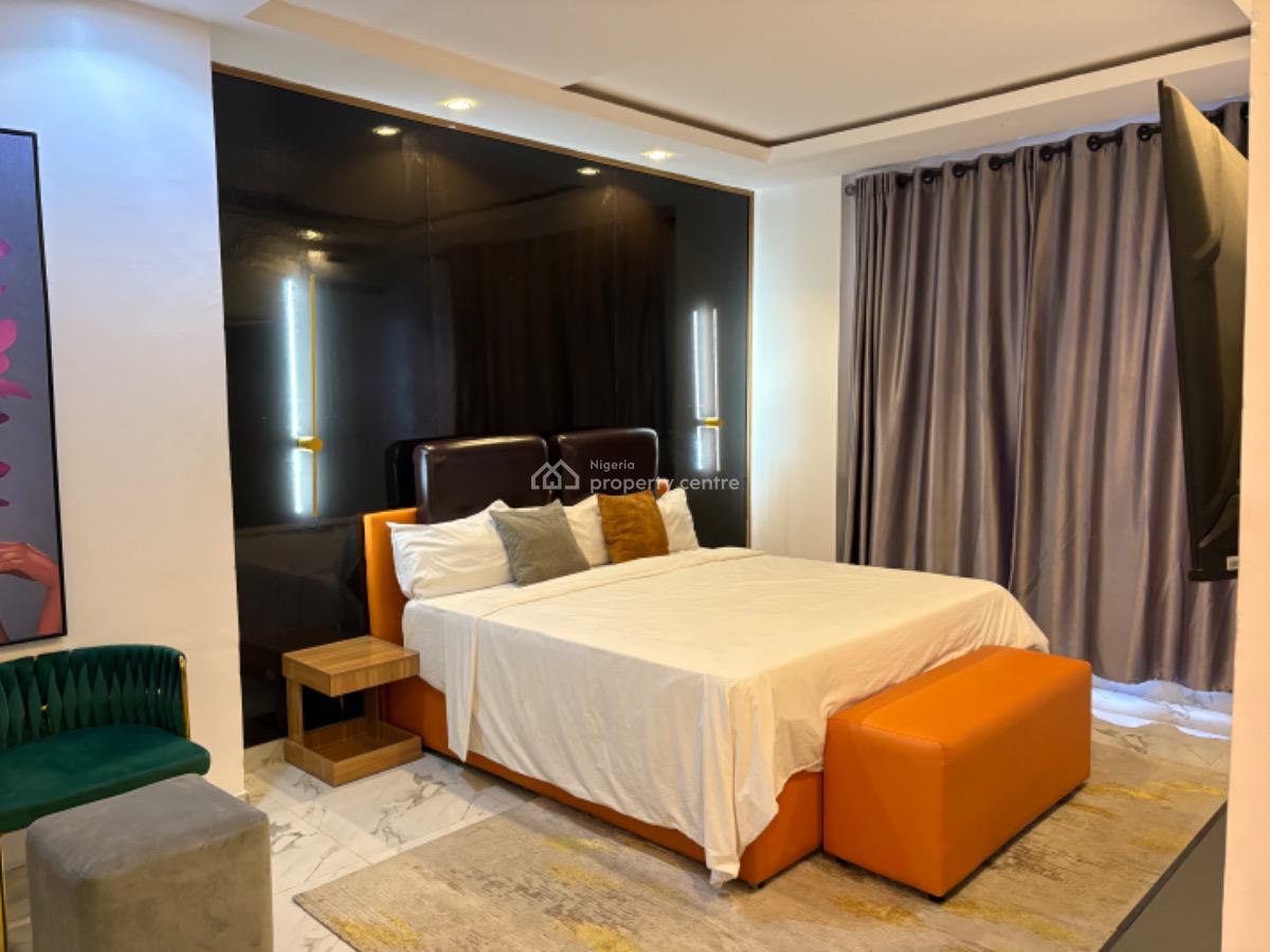 Charming 2-bedroom Apartment with Balcony & Nice View, Oxygen Apartments, Periwinkle Estate, Lekki Phase 1, Lekki, Lagos, Flat / Apartment Short Let