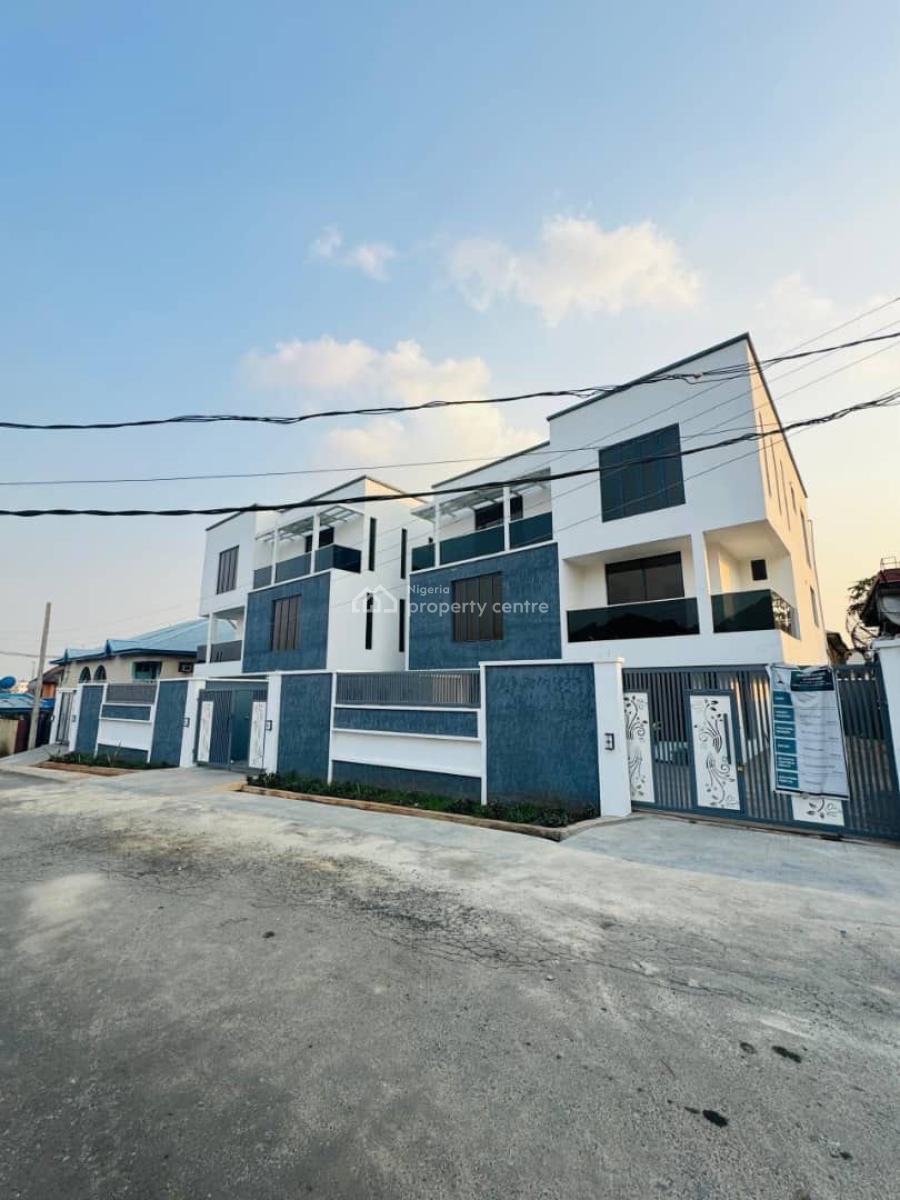 Magnificently Newly Built 5 Bedroom Fully Detached Duplex with a Bq, Superb 5 Bedroom Detached Duplex with Modern Facilities, Omole Phase 1, Ikeja, Lagos, Detached Duplex for Sale