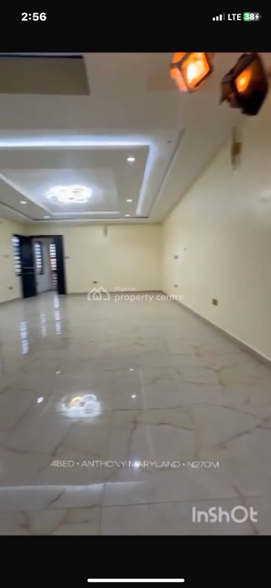 Tastefully Built 4bedroom Semi-detached Duplex, Anthony, Maryland, Lagos, Detached Duplex for Sale