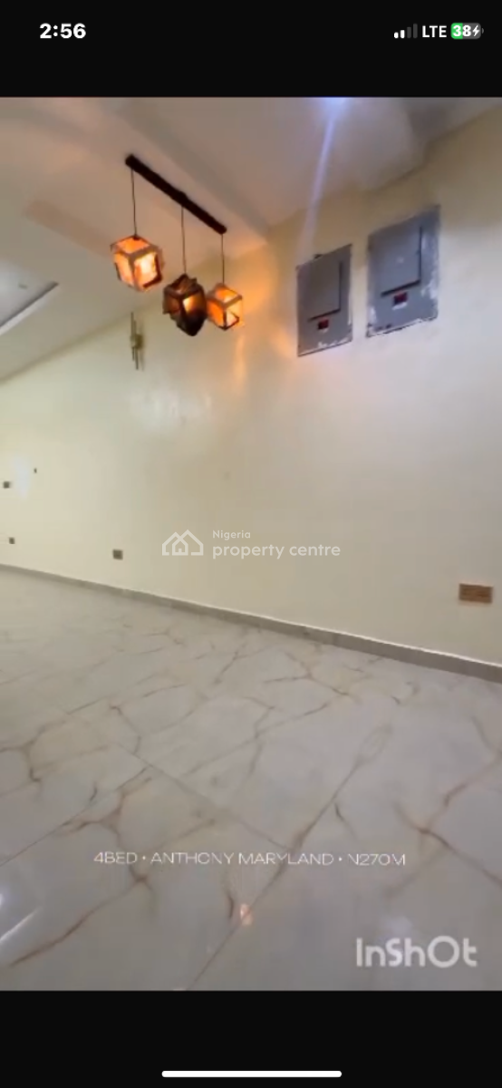 Tastefully Built 4bedroom Semi-detached Duplex, Anthony, Maryland, Lagos, Detached Duplex for Sale