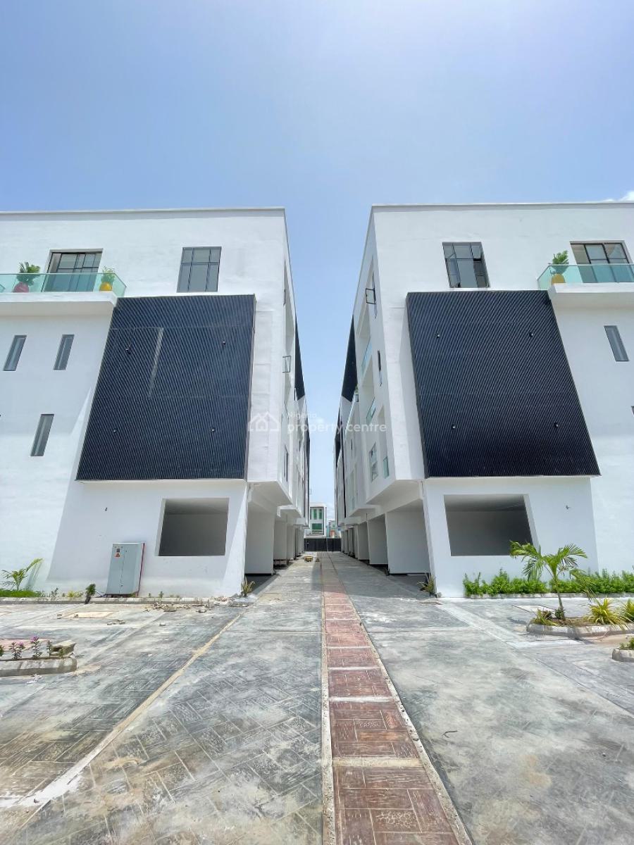 Beautifully Crafted 4-bedroom Terrace Duplex with Premium Amenities, Elegant 4 Bedroom Terrace Duplex with Top Facilities, Ikate, Lekki, Lagos, Terraced Duplex for Sale