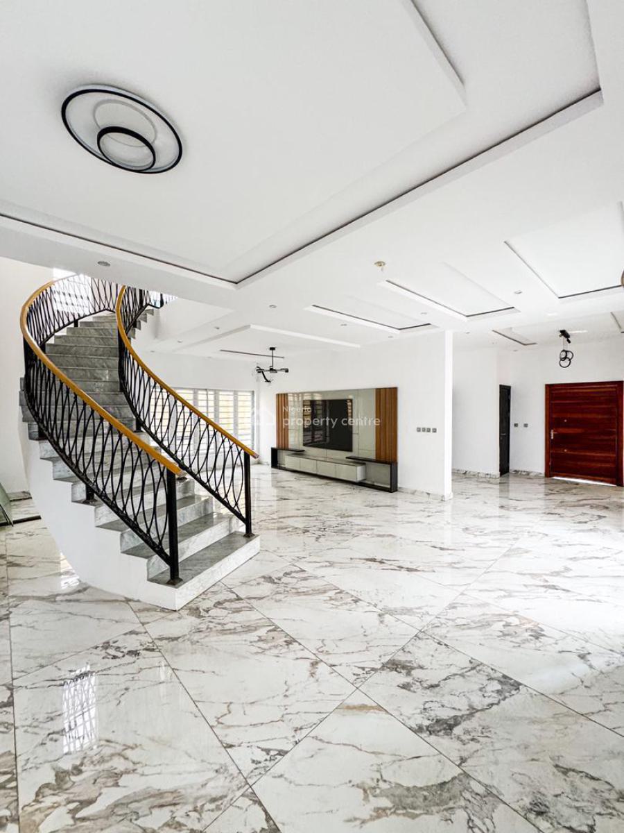 2 Units of Luxurious 5 Bedroom Fully Detached with Bq, Chevron, Lekki, Lagos, Detached Duplex for Sale