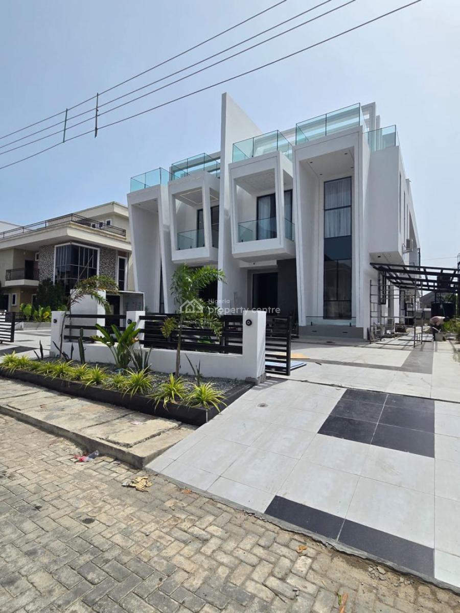 Exquisitely Detailed 5 Bedroom Duplex with Swimming Pool, Rooftop, Within The Highly Sought After Victory Park Estate, Osapa, Lekki, Lagos, Semi-detached Duplex for Sale