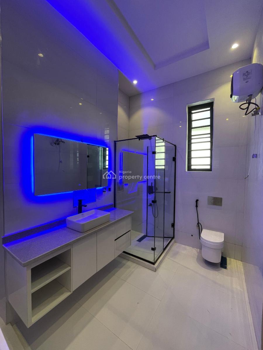 Beautiful 5 Bedroom Fully Detached Duplex with Pool and Bq, Ikota, Lekki, Lagos, Detached Duplex for Sale