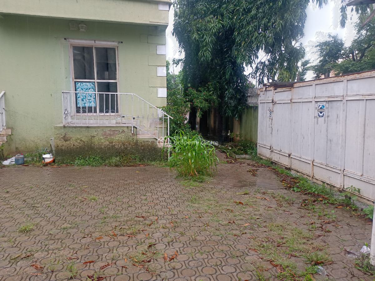 5 Bedroom Detached Duplex with 4 Rooms Bq on a Land of 900 Square Meter, Old Cbn, Garki 2, Garki, Abuja, Detached Duplex for Sale
