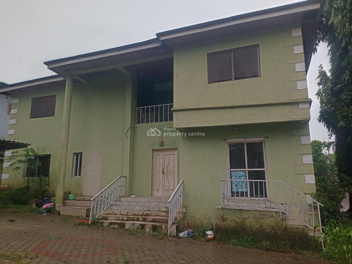5 Bedroom Detached Duplex with 4 Rooms Bq on a Land of 900 Square Meter, Old Cbn, Garki 2, Garki, Abuja, Detached Duplex for Sale