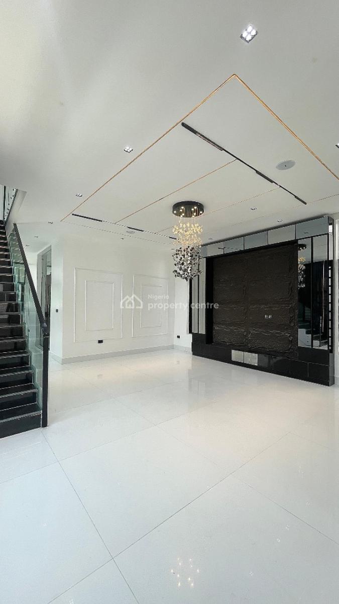 a Massive Fully Detached 5-bedroom Luxury Automated Duplex + Bq + Swim, Chevron, Lekki, Lagos, Detached Duplex for Sale