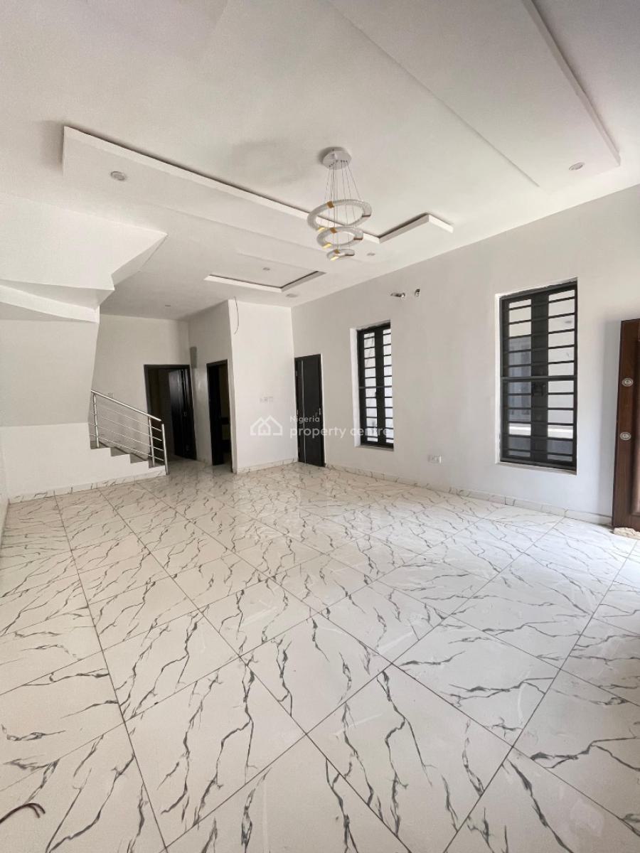 The Most Thoughtful Designed 4 Bedroom Semi Detached Duplex in with Bq, Chevron Toll Gate, Orchid Road, Lekki, Lagos, Semi-detached Duplex for Sale