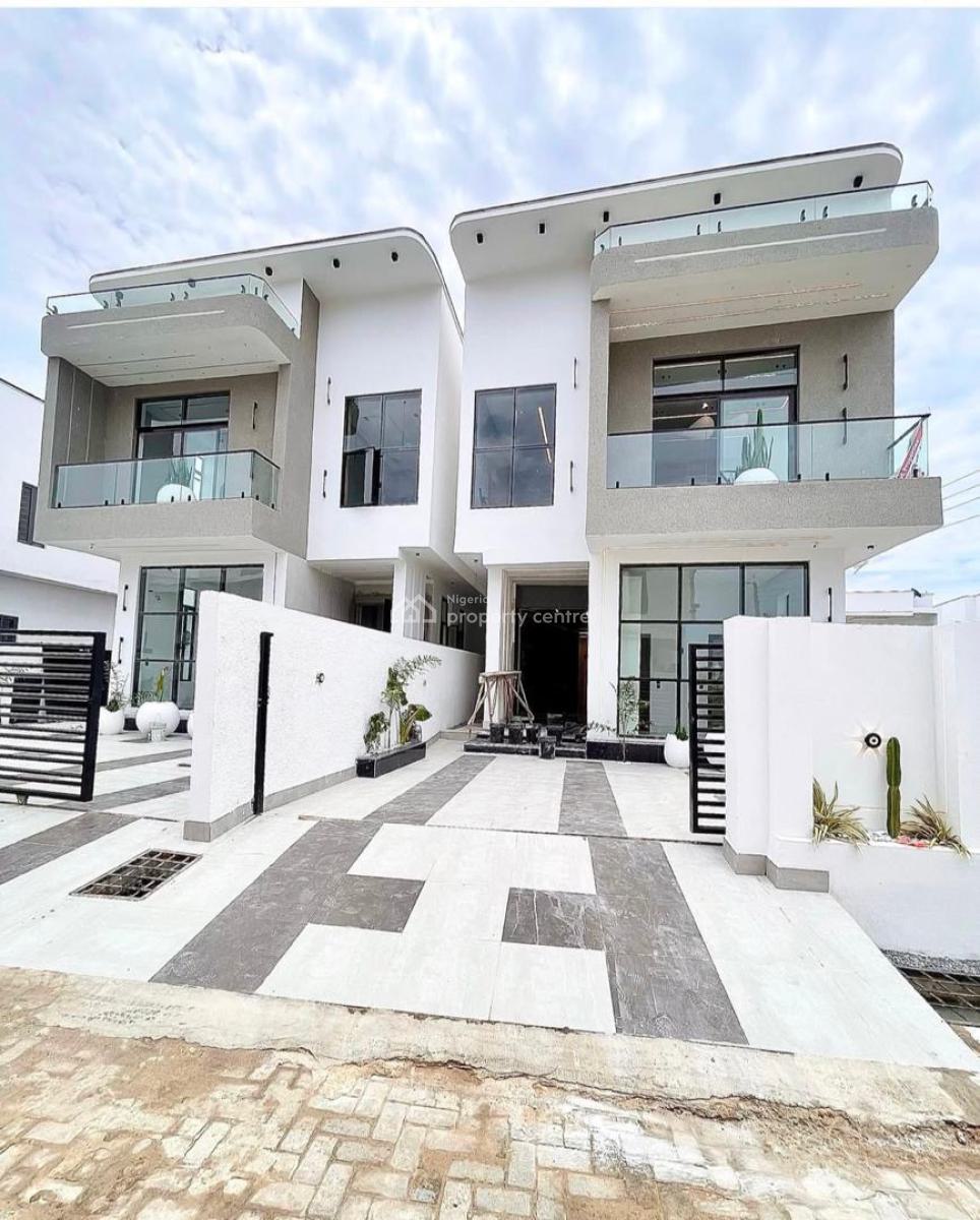 Aesthetically Pleasing 4 Bedroom Fully Detached Duplex with Pool,bq, Contemporary Styled Home Within a Call to Access Estate, Ajah, Lagos, Detached Duplex for Sale