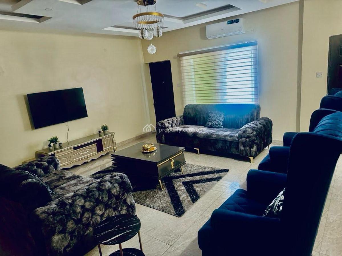 Furnished Two Bedroom Apartment Available, Chevron Lekki Lagos, Lekki Phase 2, Lekki, Lagos, Flat / Apartment for Rent