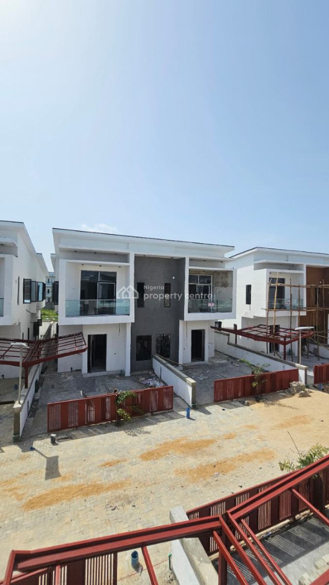 4 Bedroom Semi-detached Duplex with Bq in a Secured Estate, Orchid Road, Lekki, Lagos, Semi-detached Duplex for Sale