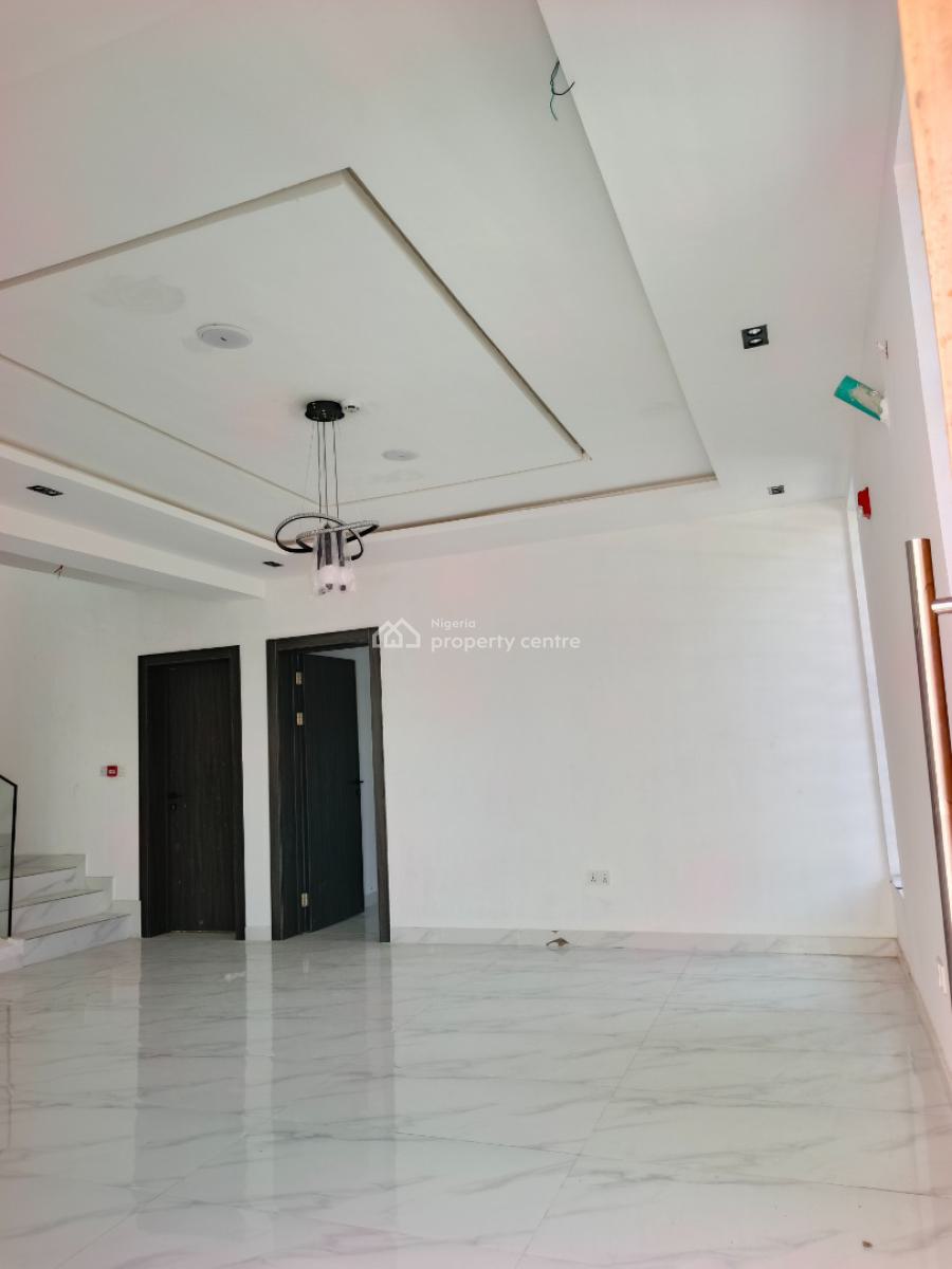 Smart Spacious Brand Newly Built 4 Bedrooms Semi-duplex with Bq., in 24/7 Power Supply Estate at Abraham Adesanya Axis Ajah Lagos, Ajah, Lagos, Semi-detached Duplex for Rent