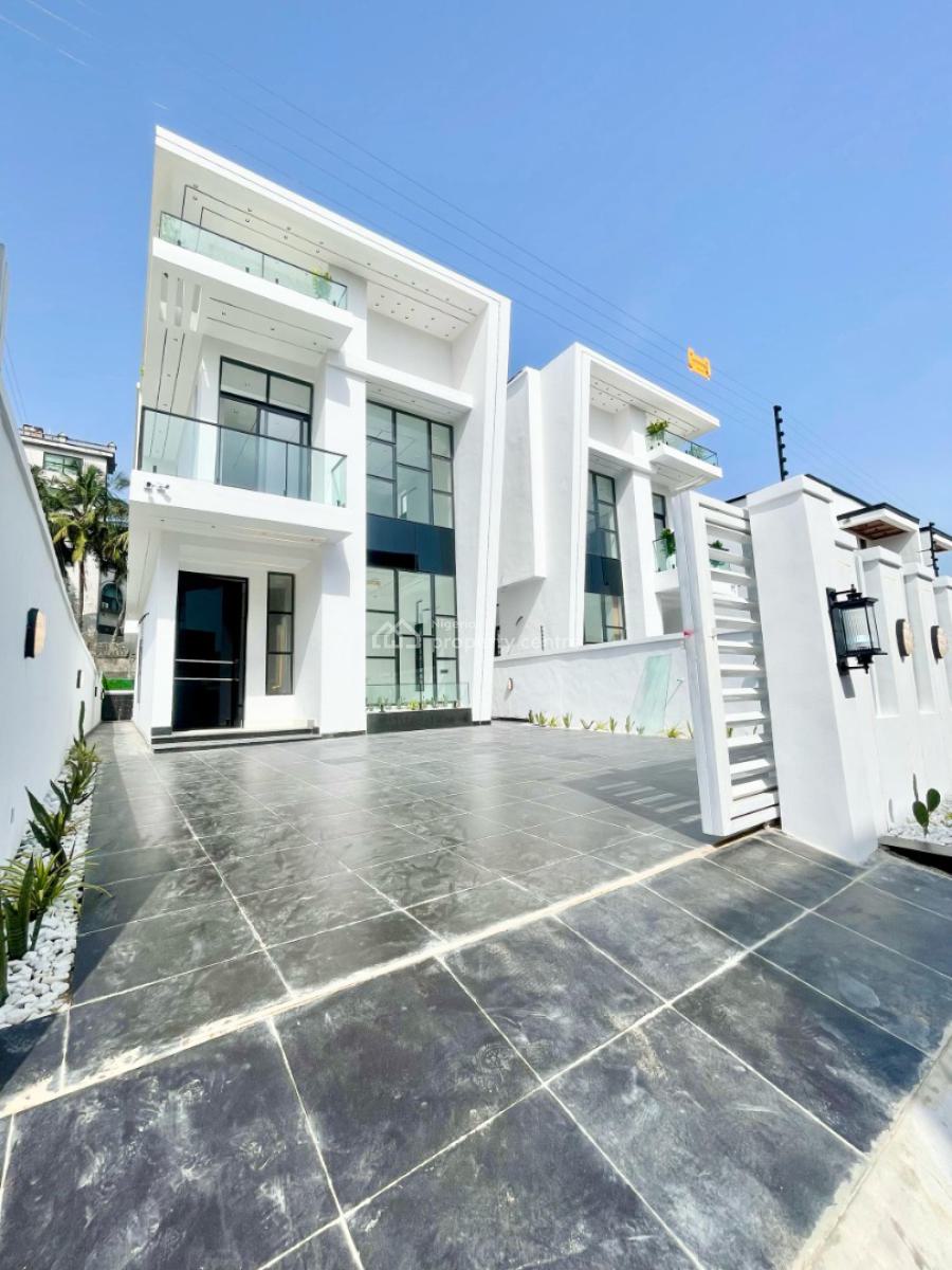 Fantastically Perched Luxury 5 Bed Smart Home with Swimming Pool, Chevron, Lekki, Lagos, Detached Duplex for Sale
