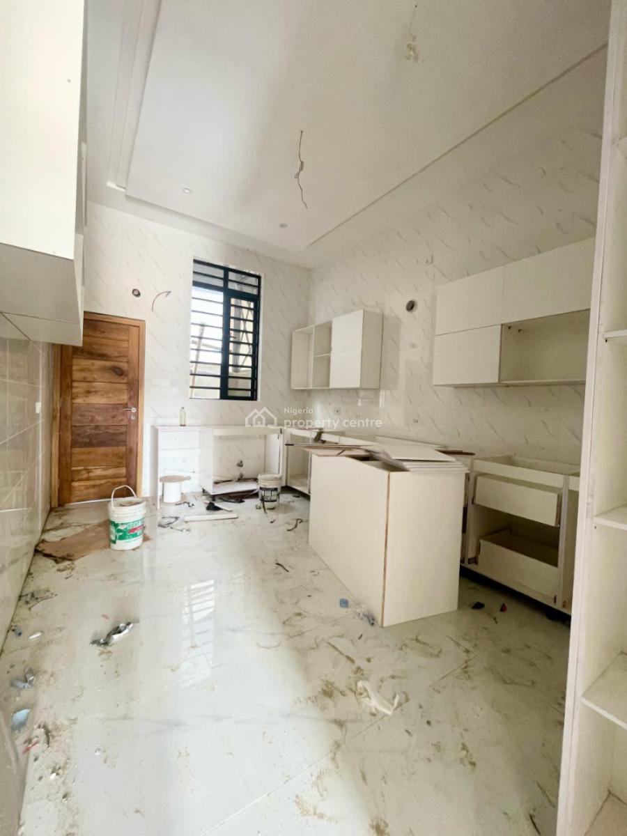 Modestly Finished Luxury 4 Bed Semi- Detached Duplex with Bq, Chevron, Lekki, Lagos, Semi-detached Duplex for Sale