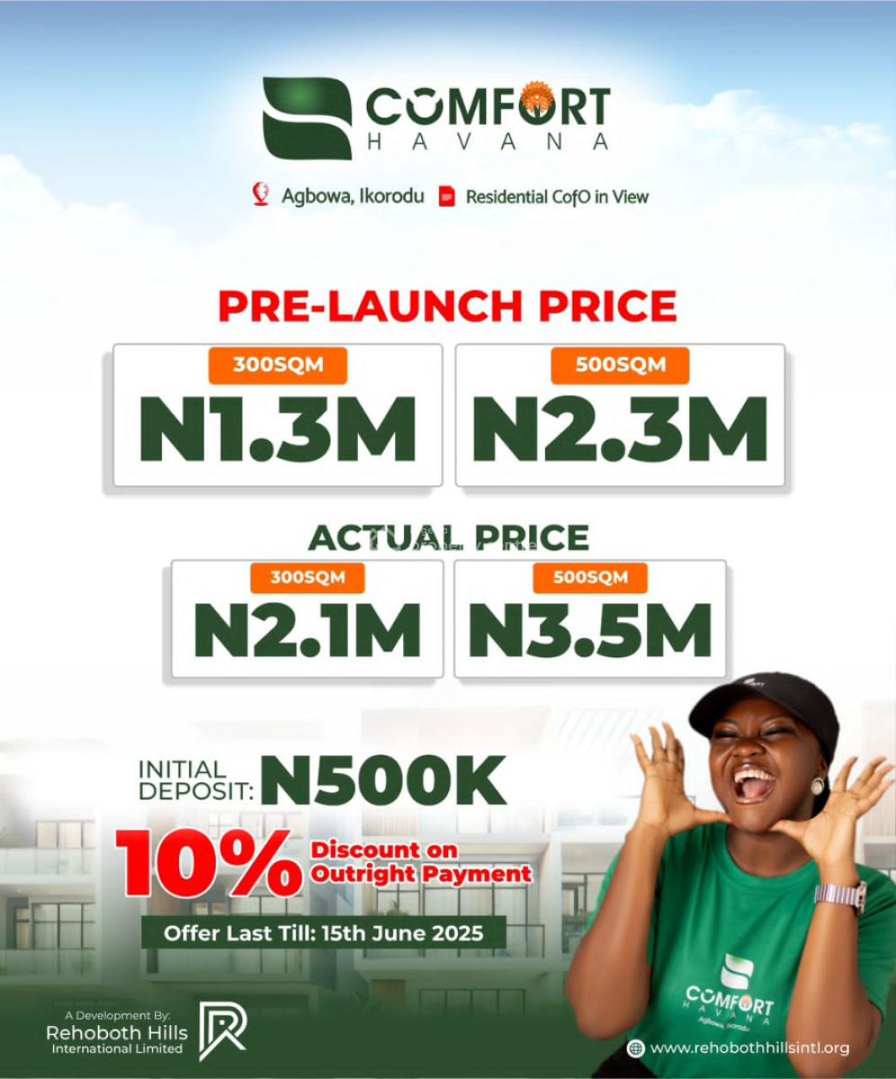 Invest in Most Affordable Property with Great Landmarks and Returns., Agbowa, Ikorodu, Lagos, Mixed-use Land for Sale