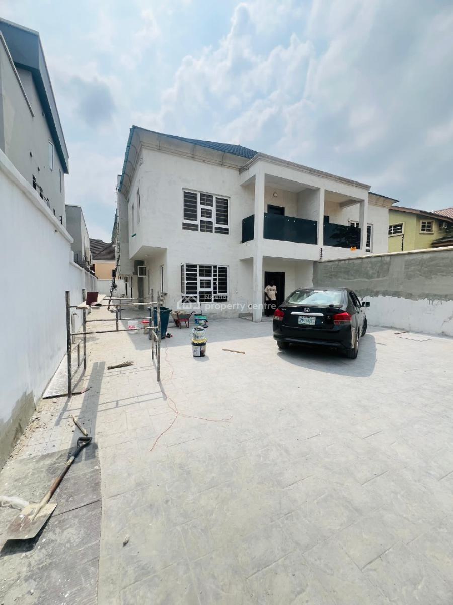 Spacious 5 Bedroom Semi Detached Home Plus Bq in an Haven Estate, Gra Phase 1, Magodo, Lagos, Semi-detached Duplex for Sale