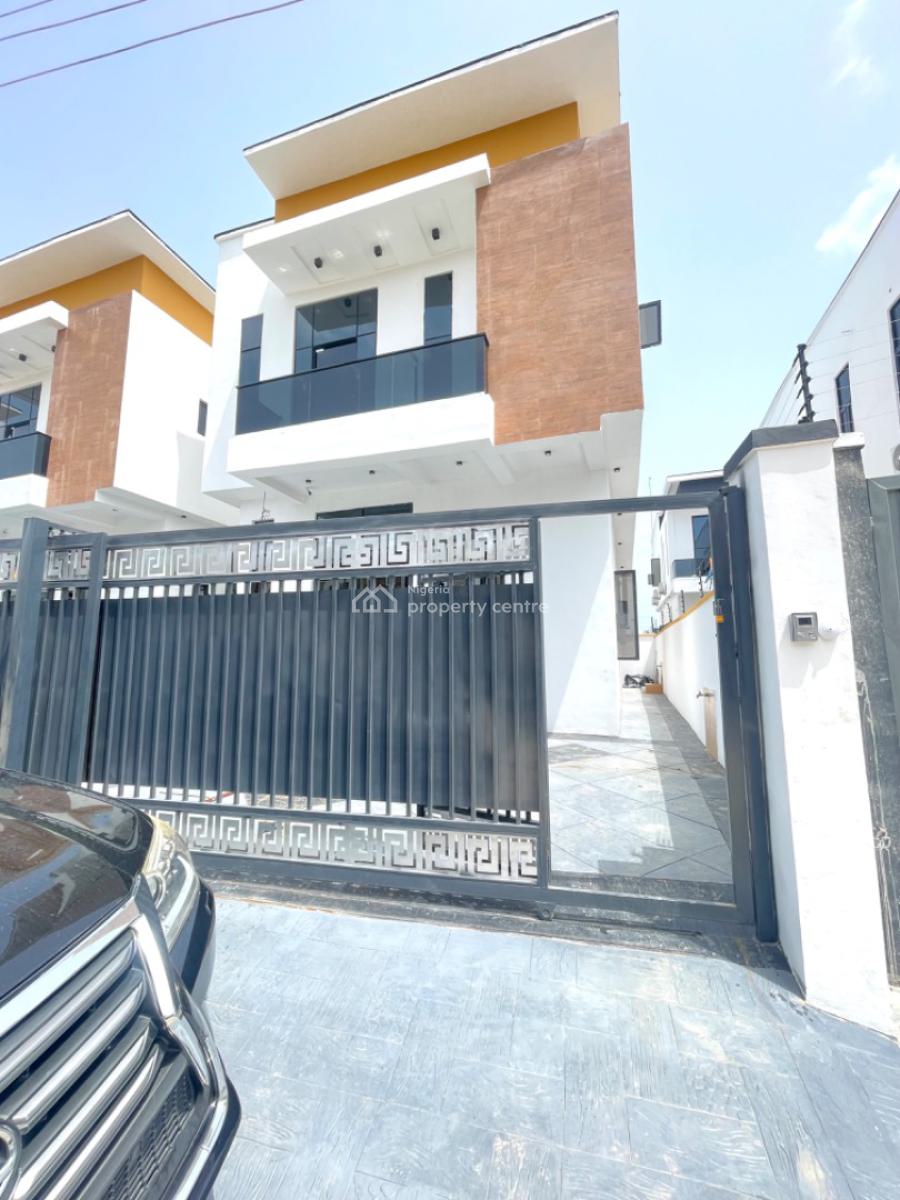 Luxury Clean 4 Bedroom Detached Duplex, Ajah By Lbs in a Gated Estate, Ajah, Lagos, Detached Duplex for Sale