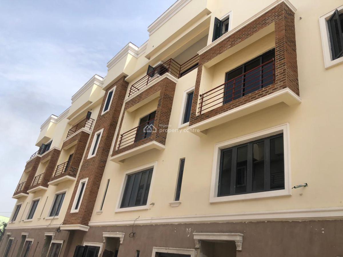 Newly Built 4bedroom Terrace Duplex with Bq, Pool and Gym., Lekki Phase 1, Lekki, Lagos, Terraced Duplex for Rent