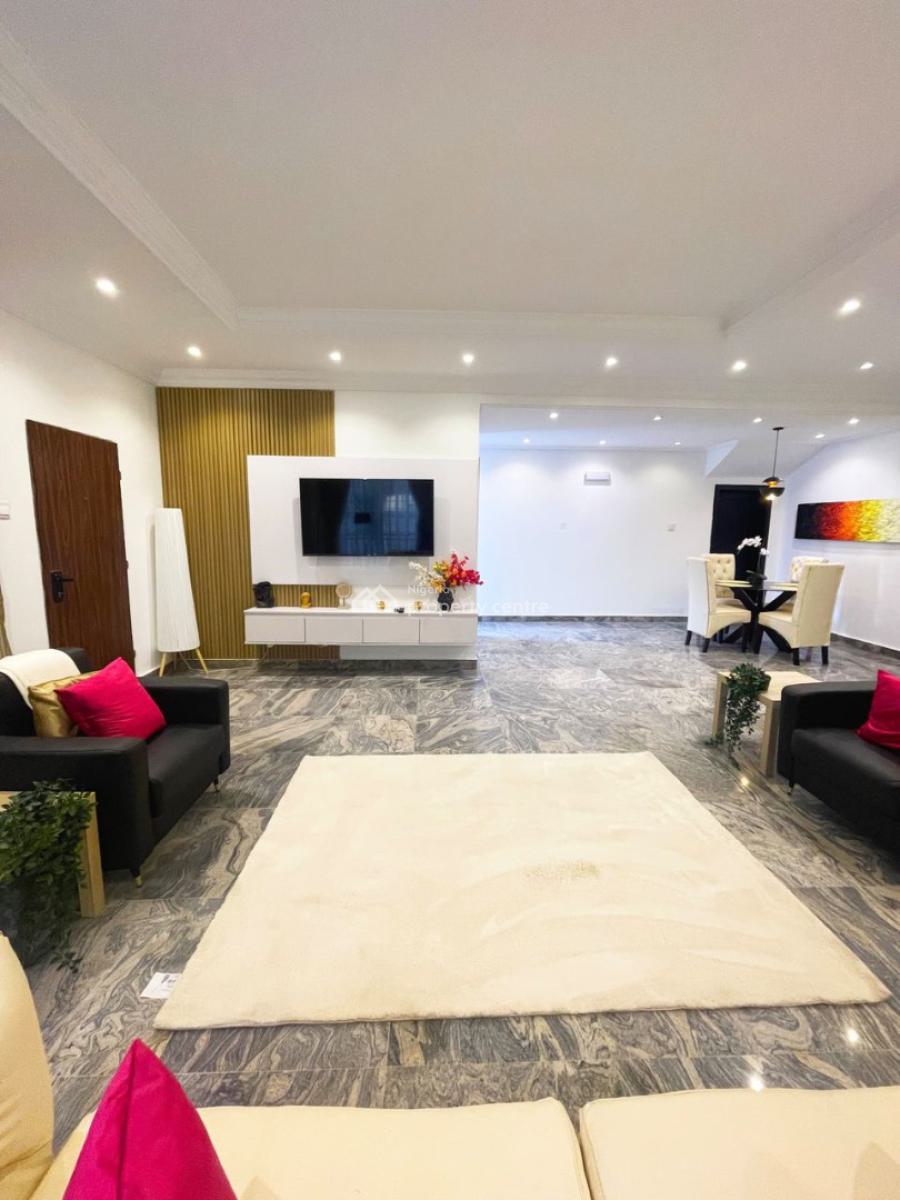 Sweet Furnished 3bedroom Apartment with Air Conditioning, Lekki Phase 1 Lagos, Lekki, Lagos, Flat / Apartment for Rent