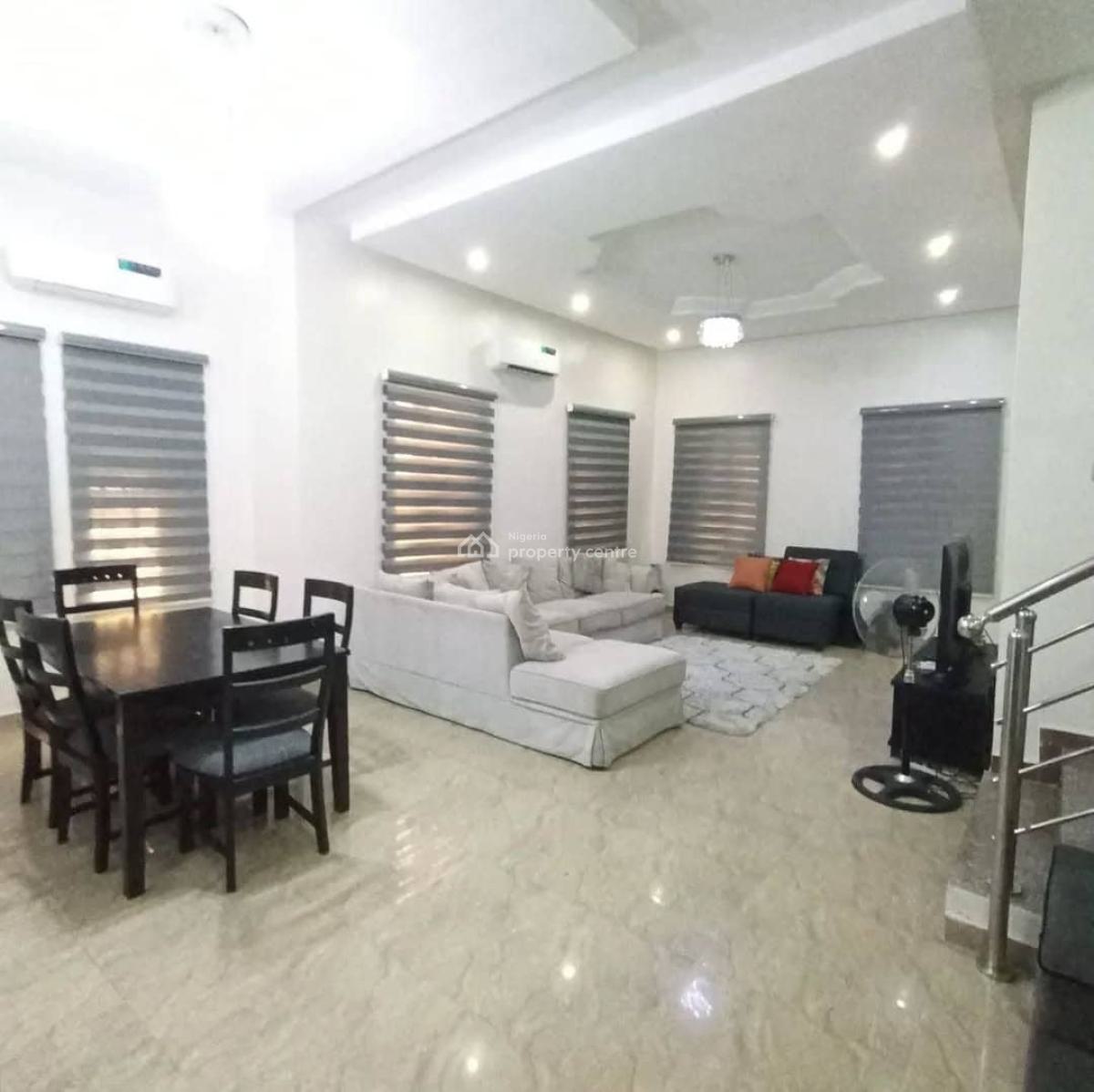 Beautiful 4bedroom Duplex at Chevron Lekki, Chevy View Estate Chevron Lekki Phase 2, Lekki, Lagos, Semi-detached Duplex for Rent