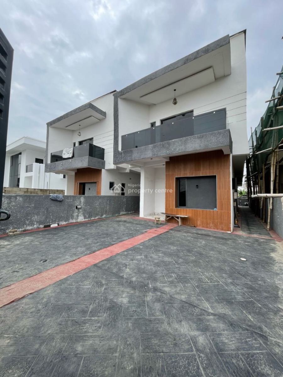 Luxurious 4 Bedroom Fully Detached  with Bq and Pool, Ajah, Lagos, Detached Duplex for Sale