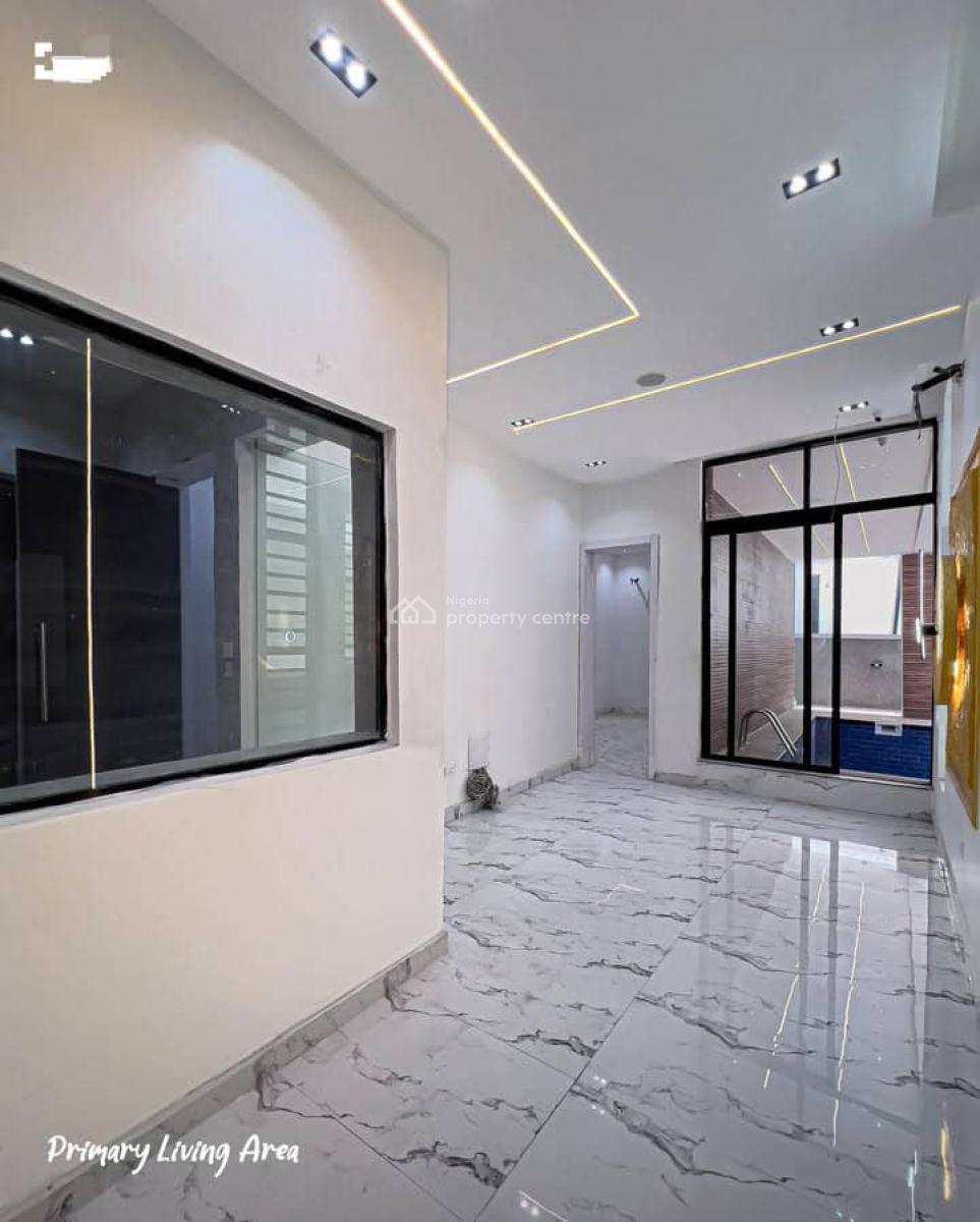 5 Bedroom Fully Detached Duplex with Bq and Swimming Pool, Chevron, Lekki, Lagos, Detached Duplex for Sale