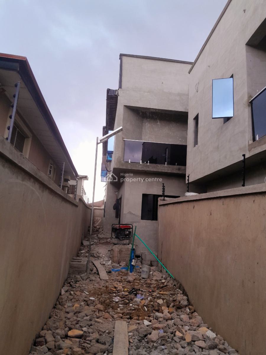 Brand New 4 Bedroom Semi Detached House with 1 Room Bq, Medina, Gbagada, Lagos, Semi-detached Duplex for Sale