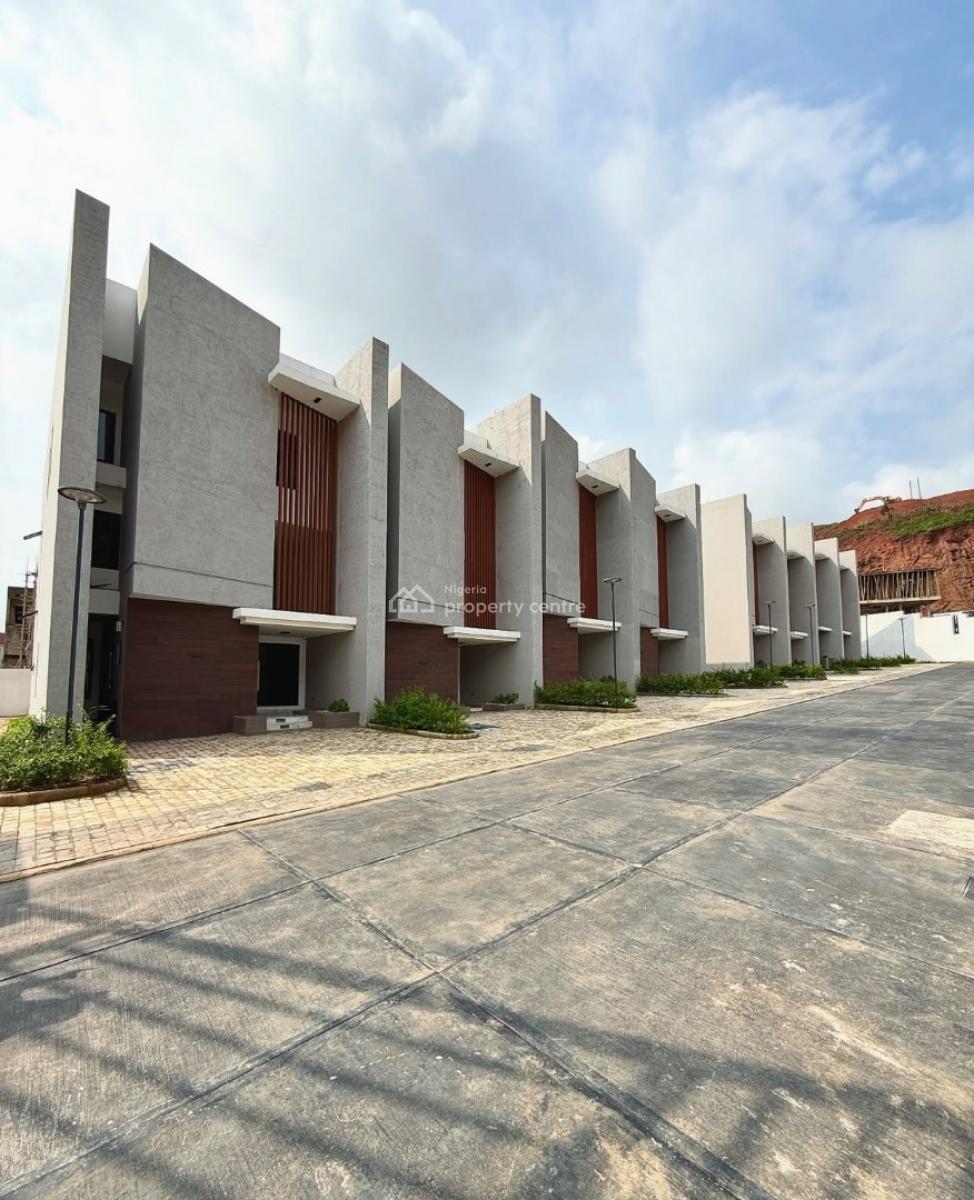 4 Bedroom Terrace Duplex with Bq, Guzape District, Abuja, Terraced Duplex for Sale