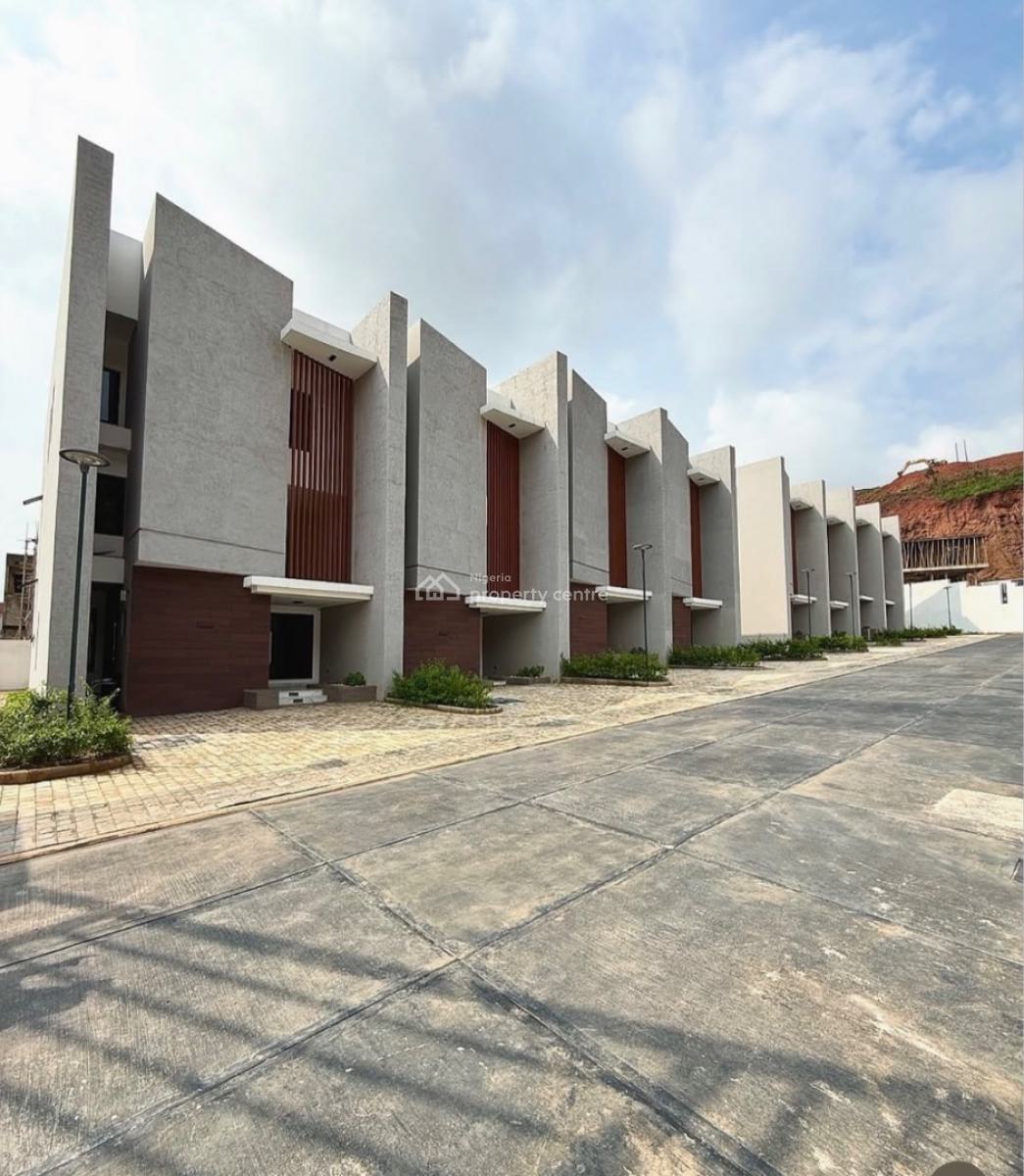 4 Bedroom Terrace Duplex with Bq, Guzape District, Abuja, Terraced Duplex for Sale