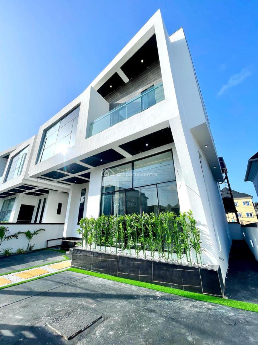 Gloriously Perched Luxury 4 Bed Detached Smart Home with Bq*️, Ajah Lekki, Ajah, Lagos, Detached Duplex for Sale