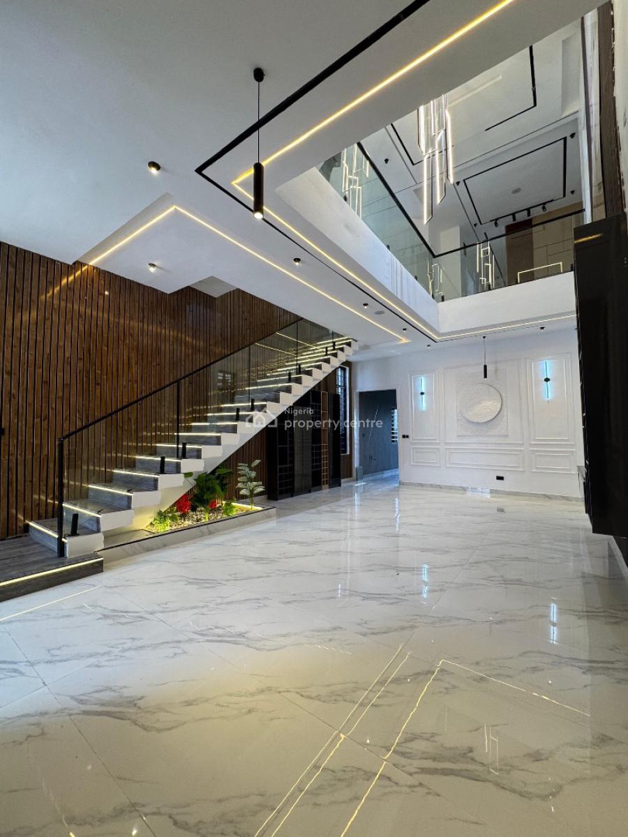 Contemporary  5  Bedroom Detached  Duplex with Bq & Pool, Ajah, Lagos, Detached Duplex for Sale